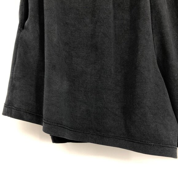 Splendid Black Micro Mini Skirt elastic waist attached shorts (skort) SP - Picture 10 of 16